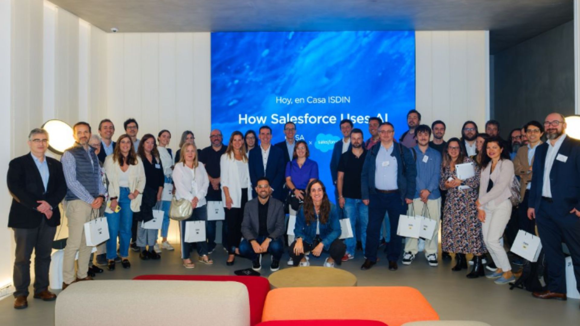 Salesforce presenta en Casa ISDIN su plataforma de IA Agentforce