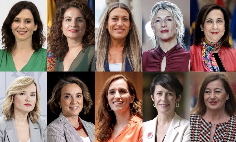 El poder femenino en la política española tiene nombre: Ayuso, Montero y Nogueras