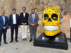 Mexicráneos transforma El Rastro de Ávila en una galería de arte urbano