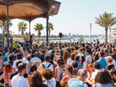 Un portero arrestado en la Marina de València tras un altercado