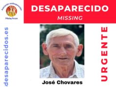 Desaparece en Guadassuar un hombre de 71 años: se activa la alerta para localizar a José Chovares