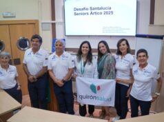 La Fundación Jiménez Díaz se une al Desafío Santalucía Seniors 2025 con formación en salud y seguridad para el Ártico de sus participantes