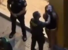 Polémica en Oliva por el vídeo de una mujer tirada al suelo esposada