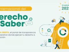 La Generalitat Valenciana reafirma su dedicación a la transparencia en el Día Internacional del Derecho a Saber