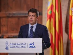 Carlos Mazón expresa la necesidad de prudencia en el Nou d’Octubre ante alertas meteorológicas
