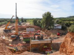 La Generalitat de Valenciana lleva a cabo la reconstrucción del puente de Pedralba afectado por inundaciones, ampliando su longitud considerablemente