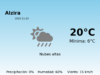 Previsión de la AEMET en Alzira hoy 23 de Noviembre de 2025