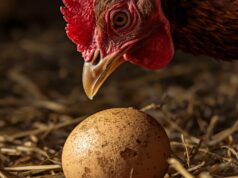 Briones y Eiros aseguran que no hay peligro en consumir carne o huevos