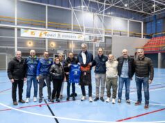 El director general de Deporte celebra la inauguración del renovado pabellón de Sedaví tras su reconstrucción por la Fundación ACB