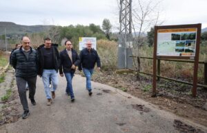Juanfran Pérez Llorca Visita Barxeta para Evaluar los Daños Causados por el Temporal de Lluvias