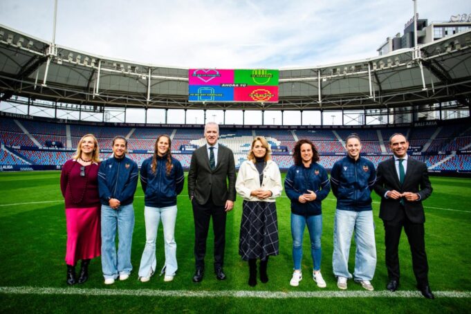 La Generalitat Valenciana se alía con el Levante UD femenino para combatir la violencia de género