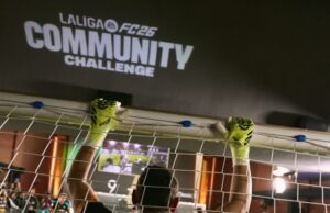 Streamers y leyendas se enfrentan en el centro de Madrid en LALIGA FC 26 Community Challenge