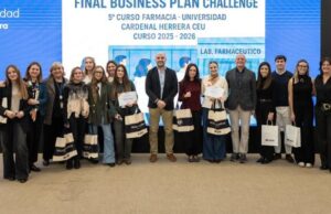 Proyectos con impacto social de estudiantes de Farmacia de la CEU UCH ganan el I Business Plan Challenge de ISDIN