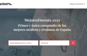 MejoresDoctors actualiza su listado con 800 médicos y cirujanos en España