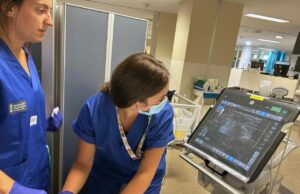 El Hospital La Fe se convierte en el primer centro acreditado en ecografía clínica de Urgencias en España