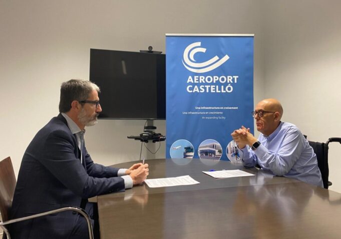El aeropuerto de Castellón establece colaboración con Cocemfe para impulsar la empleabilidad de personas con discapacidad