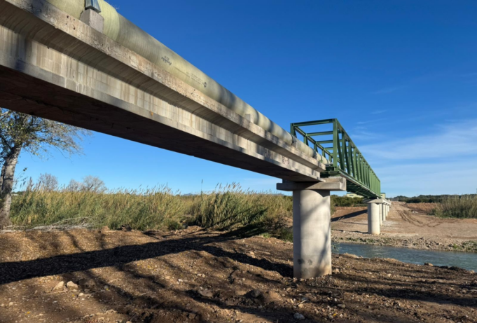 La Generalitat concluye la construcción de un nuevo colector de aguas residuales en el Turia tras las riadas