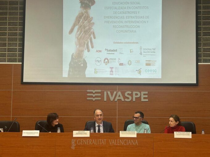 La Generalitat forma a profesionales de educación social para enfrentar emergencias y catástrofes