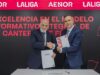 Certificación de excelencia en canteras, el nuevo proyecto conjunto de LALIGA y AENOR