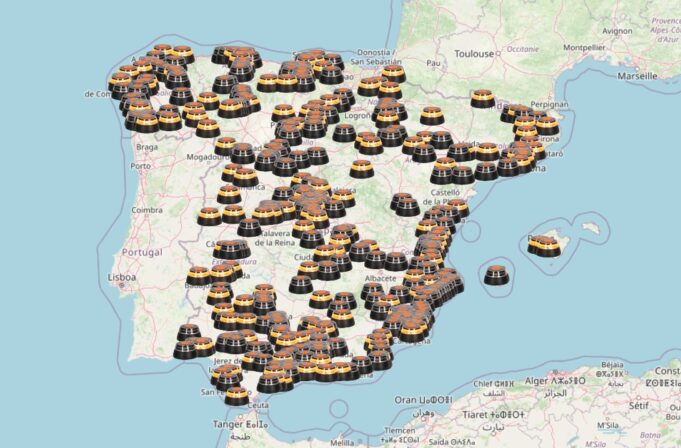 Viaja más seguro con el mapa gratuíto de balizas V16