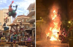 Una llama menos en las Fallas de Alzira