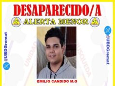 Alerta en Alzira por la desaparición del menor Emilio Candido M.G.
