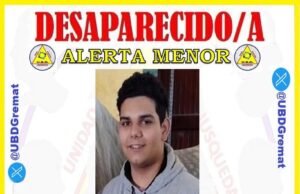 Alerta en Alzira por la desaparición del menor Emilio Candido M.G.