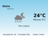 El tiempo hoy 23 de Febrero de 2026 en Alzira según AEMET