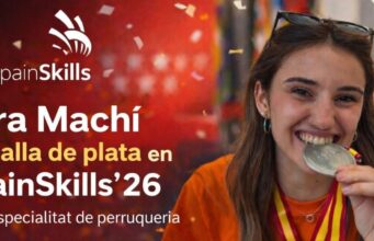 Una estudiante de Alzira, subcampeona de España en Peluquería