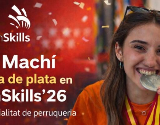 Una estudiante de Alzira, subcampeona de España en Peluquería