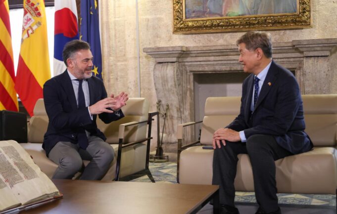 La Generalitat Valenciana busca fortalecer la alianza con la República de Corea