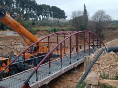 La Generalitat concluye la reconstrucción de la pasarela de Ramón y Cajal en Chiva por daños de la DANA