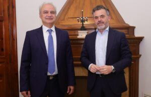 El Vicepresidente José Díez se reúne con el alcalde de Utiel para impulsar proyectos de desarrollo municipal