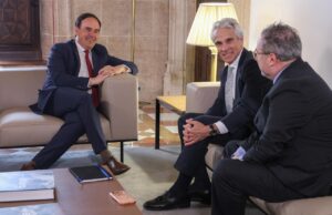 El presidente de la Generalitat se reúne con el líder de Telefónica España