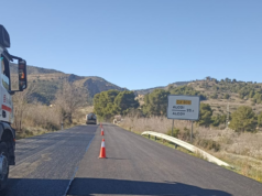 La Generalitat concluye la fase final de las obras para mejorar la seguridad vial en la CV-800 de Jijona