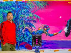 Presentación del primer cómic del artista urbano Deih en el Centre del Carme