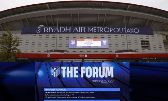 El Metropolitano reúne este jueves al Davos del deporte y el entretenimiento con 15 grandes nombres del negocio global