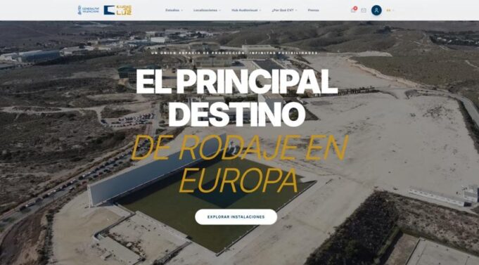 Ciudad de la Luz lanza una nueva plataforma digital para potenciar el ecosistema audiovisual en la Comunitat Valenciana