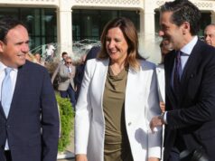 El President de la Generalitat asiste a la conferencia de la alcaldesa de València, María José Catalá, en el Fórum Nueva Economía