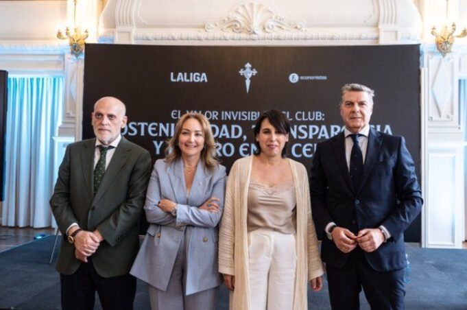 El Celta recibe sello por excelencia en sostenibilidad y transparencia