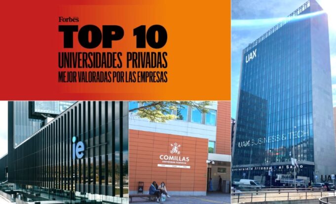 Pontificia Comillas completa el podio del ranking universitario de Forbes