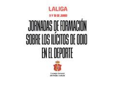 Las jornadas de LaLiga y el CGPJ ponen el foco en la lucha contra el odio en los estadios