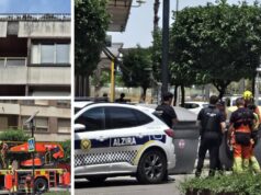 ¿Qué ha pasado en este edificio de Alzira? Bomberos y Policía han tenido que intervenir