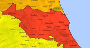 La lista de municipios valencianos que llegarán a los 42 ºC