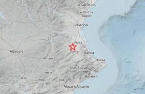 Un seísmo de 2,3 sorprende a la Ribera Alta