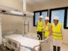 El Hospital Clínico de València se aproxima a la finalización de su nuevo edificio de hospitalización con un 98% de avance
