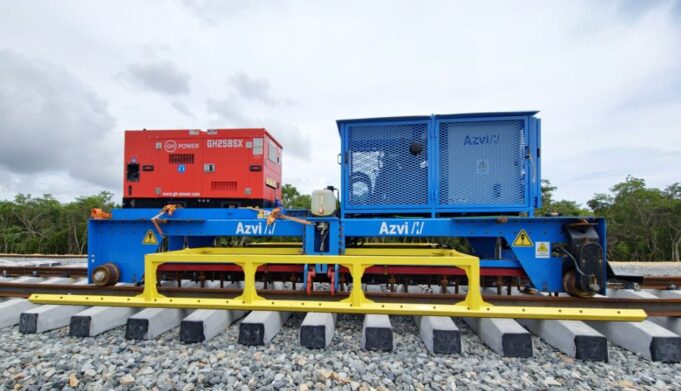 Azvi desarrolla una escuadradora automática de traviesas reconocida con una patente europea
