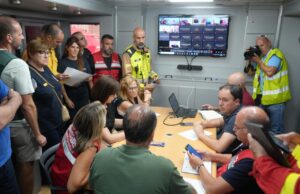 La Generalitat prorroga las medidas de confinamiento y evacuación ante el incendio forestal en la Vall d’Uixó