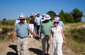 Marián Cano destaca el turismo de interior en la Floración de la Lavanda de Ademuz