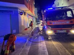 Un vecino de Alberic pierde la vida en un incendio de madrugada